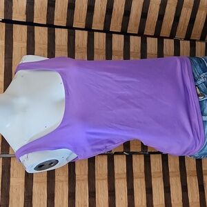 Moda int"l double lined spandex tank